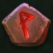 Red stone symbol in The Trolls' Treasure pokie