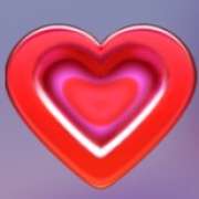 Heart symbol in Candyways Bonanza Megaways 2 pokie