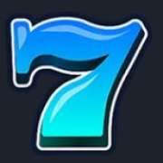 Blue 7 symbol in Hot Triple Sevens pokie