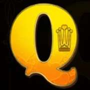 Q symbol in Valentine Collection 30 Lines pokie