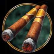 Cigars symbol in Gangster's Gold On The Run pokie
