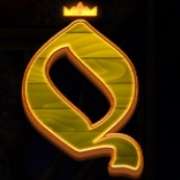 Q symbol in Hut With Chicken Legs pokie