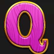 Q symbol in Wolf Strike pokie