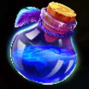 Blue liquid symbol in The Magic Cauldron pokie