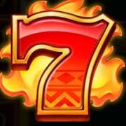 7 symbol in Flaming Chilies pokie