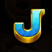 J symbol in Drago: Jewels of Fortune pokie