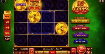 16 Coins: Grand Gold Edition: Pokie