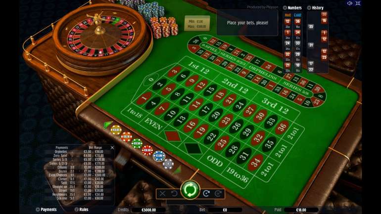 Roulette with Track