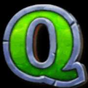 Q symbol in Huge Catch pokie