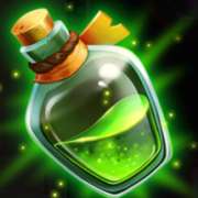Green potion symbol in Sticky Bombs pokie