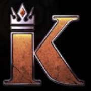 K symbol in Dark Reels pokie