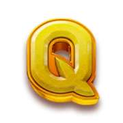 Symbol Q symbol in Giant Wild Goose Pagoda pokie