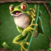 Frog symbol in Primal Wilderness pokie