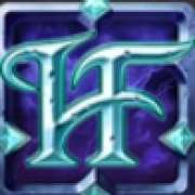 Blue wild symbol in Hammerfall pokie