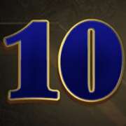 10 symbol in Mines of Gold pokie