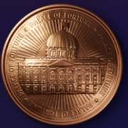 Bronze coin symbol in Flip Royale pokie