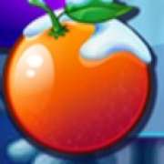 Orange symbol in Santas Fruits pokie