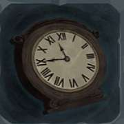 Clock symbol in House of Ghosts pokie