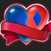 Heart symbol in Joker Queen pokie