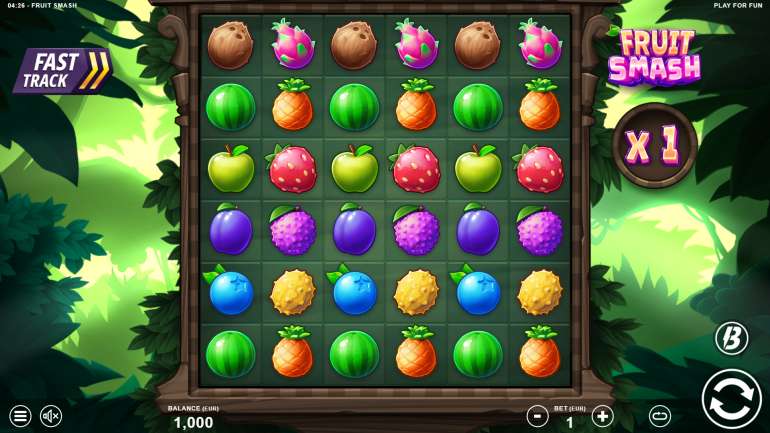 The slot is about fruits in Fruit Smash Fruit Smash