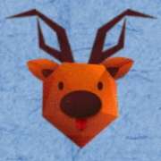 Deer symbol in Christmas in Papertown pokie