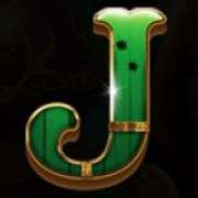 J symbol in Book Of Rampage pokie