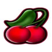 Cherry symbol in Royal Seven XXL Red Hot Firepot pokie
