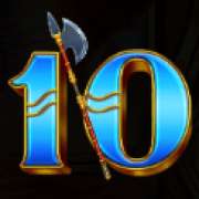 10 symbol in Might of Ra pokie