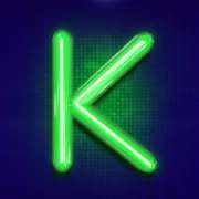 K symbol in Dance Party pokie