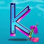 K symbol in Fishin Bonanza pokie