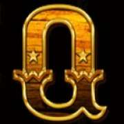 Q symbol in Wild Ranch pokie