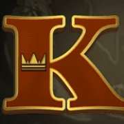 K symbol in Mines of Gold pokie