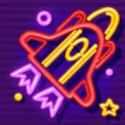 Rocket symbol in 80s Spins pokie