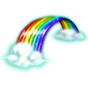 Rainbow symbol in Triple Irish pokie