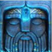 Синий камень symbol in Asgardian Stones pokie