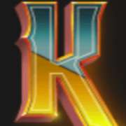 K symbol in Rock the Reels Megaways pokie