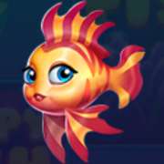 Orange fish symbol in Happy Fish pokie
