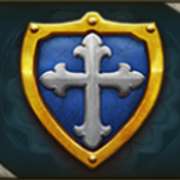 Shield symbol in Crusader pokie