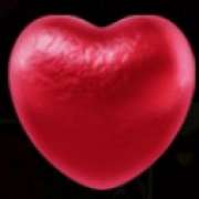 Heart symbol in Retro Love pokie