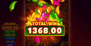 3 Chillies and Joker: Hold and Win: Winnings