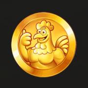 3 Plucky Hens: Gold coin