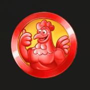 3 Plucky Hens: Red coin