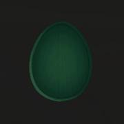 3 Plucky Hens: Green egg