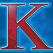 K symbol in God of the Wild Sea pokie