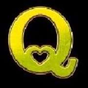 Q symbol in Books & Temples pokie