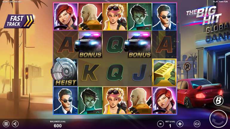Slots design in Big Hit Big Hit