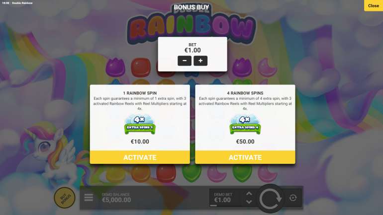 Paid feature in Double Rainbow Double Rainbow