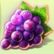 Grapes symbol in Lady Fruits 100 Easter pokie