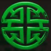 Green hieroglyph symbol in Tiger Kingdom Infinity Reels pokie