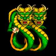 Green dragon symbol in 9 Dragon Kings pokie